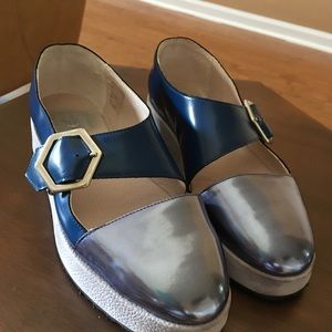 Italian Leather Platform Loafer